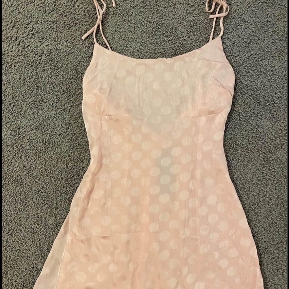 nasty gal pink dress size 4